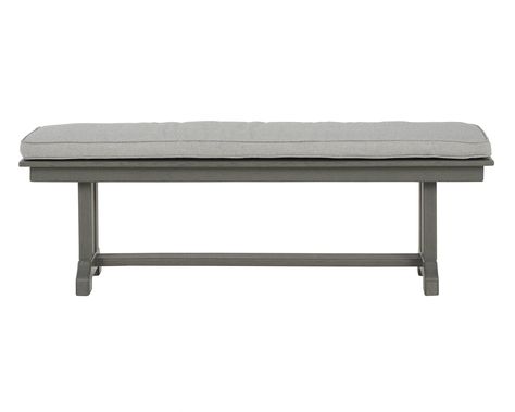 Ashley Visola Padded Dining Bench Outdoor Seating, Dining Bench, Outdoor Chairs, Bench