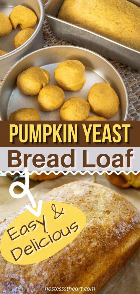 Pumpkin Yeast Bread Recipe, Yeast Bread Loaf, Pumpkin Yeast Bread, Anadama Bread, Pumpkin Spice Bread, Recipe Bread, Spice Bread, Pumpkin Loaf, Holiday Bread