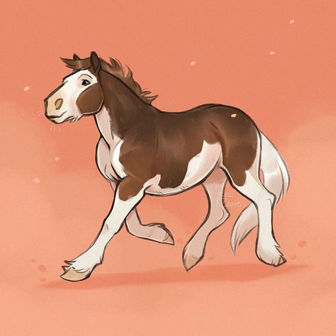 Horse Foal Drawing, Circus Horse Illustration, Spirit Drawing Horses, Halloween Horse Art, Barrel Racing Drawing, Draft Horse Drawing, Cartoon Horse Drawing, Horse Fursona, Horse Concept Art