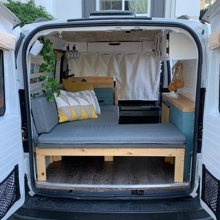 CampzyVan (@campzyvan) • Instagram photos and videos Ram Promaster Conversion, Promaster Conversion, Mercedes Metris, Convertible Bed, Narrow Shelves, Light Highlights, The Ram, Ram Promaster, Portable Toilet