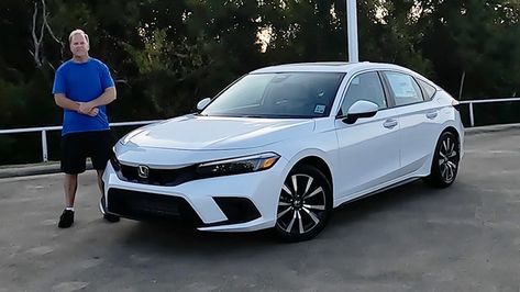 2024 Honda Civic EX-L - Is It WORTH The Sticker Price Of $32,994? Audi A3 Sedan, Civic Lx, Civic Ex, Honda Civic Hatchback, Civic Hatchback, Honda Civic Ex, New Honda, Audi A3, Honda Civic