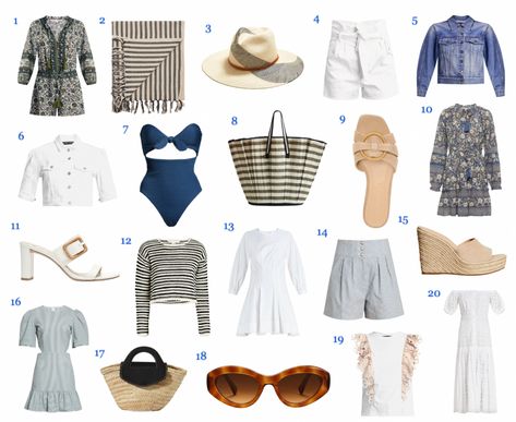 Hampton Chic Attire, Summer In The Hamptons Outfits, Outfits For The Hamptons, Hamptons Fashion Women, The Hamptons Fashion, Hamptons Outfit Summer, Hamptons Outfit, Hamptons Fashion, Hamptons Summer