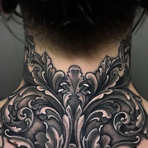 Filigree Neck Tattoo, Filigree Tattoo, Cholo Style, Trash Polka Tattoo, Trash Polka, Neck Tattoo, My Brother, Tattoo On, Peonies