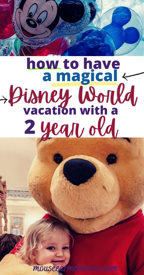 Disney With A Two Year Old, Best Time To Go To Disney World, Disney World Toddler, Disney Schedule, Disney With Toddlers, Birthday At Disney, Disney With Kids, Disney World With Kids, Disney World Birthday