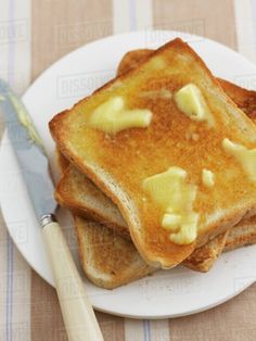 Buttered Toast, Honey Toast, Christmas Breakfast, British Food, Indian Food Recipes Vegetarian, Interesting Food Recipes, Kitchen Recipes, Cute Food, Food Dishes