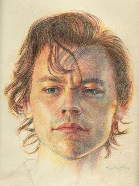 Portrait Sketches Colored Pencil, Pencil Color Portrait Drawing, Color Pencil Drawing Face, Color Pencil Face Drawing, Colored Pencil Portrait Drawing, Color Pencil Drawing Portrait, Colour Pencil Art Portrait, Color Pencil Art Portraits, Portrait Art Colored Pencil