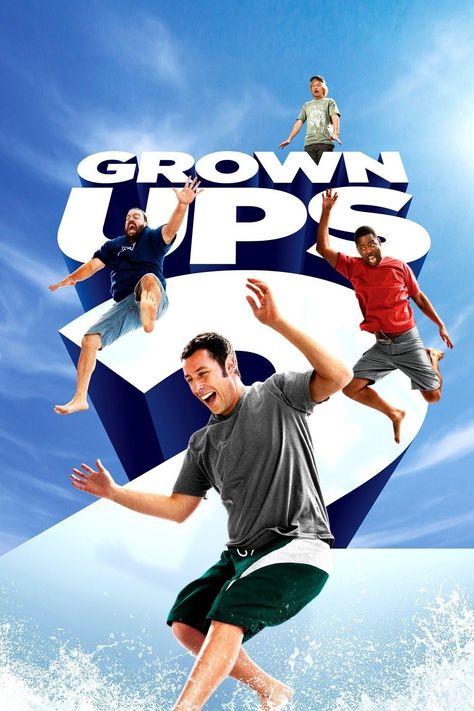 GROWN UPS 2: 2013 Leonard "Lenny" Feder Adam Sandler Movies, Grown Ups 2, Kevin James, Alexander Ludwig, Summer Movie, My Fav Movies, Movies Worth Watching, Movie Time, Movie Images