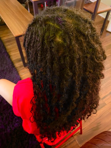 3b Locs Natural Hair, 3b Hair Locs, Starter Locs On 3b Hair, Dreadlocks Curly Ends, Locs 3b Hair, Curly End Dreads, Locs On 3b Hair, Long Curly Locs, 3b Locs