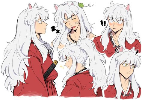 Inuyasha Funny, Inuyasha Love, Inuyasha Fan Art, Kagome And Inuyasha, Fanarts Anime, Httyd, Inuyasha, Steven Universe, Aesthetic Anime