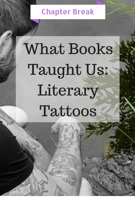 Have you checked out our various Features pages lately? Julie and I are all about Features posts. (Who doesn’t need an occasional break from reviews?) In this new feature post, we will be discussing What Books Taught Us. And no, we don’t mean cooking, crafting, or organizing. We are talking about serious, useful skills. Like how to pick a literary tattoo. We want to make sure all of our readers are prepared! Do you regret that Tweety Bird/Tasmanian Devil/Micky Mouse tattoo from col... Tattoos From Books, Reader Tattoo, Literary Tattoo, Book Lover Tattoo, Useful Skills, Mouse Tattoo, Lover Tattoo, Mouse Tattoos, Literary Tattoos