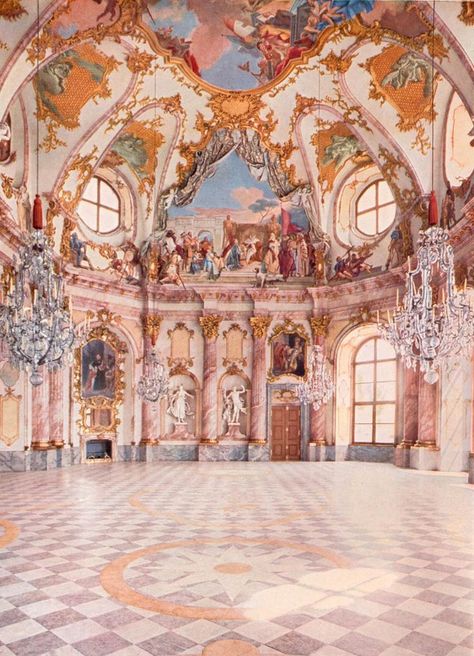 Wurzburg Residence by Balthasar Neumann. Baroque Architecture. Rococo Aesthetic, Rococo Interior, Rococo Art, Istoria Artei, Castle Aesthetic, Royal Aesthetic, European Architecture, Baroque Architecture, Rococo Style