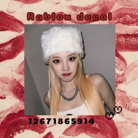 Twice Roblox Decal, Kpop Roblox Id Codes Pfp, Royal High Codes, Roblox Decal Id, Bloxburg Id Codes, Royale High Codes, Photo Decals, Id Bloxburg, Royale High Decals