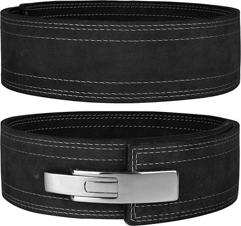 Lever Belt 10mm Powerlifting Belt For Men & Women Buckle Strongman Power Weight Lifting Weightlifting Belts (Black, L (38"-44")), Weight Lifting Belts - Amazon Canada Steel Belt Buckle, Weight Lifting Belts, Compound Lifts, Weightlifting Belt, Deep Squat, Workout Belt, Heavy Weight Lifting, Belt For Men, Free Sport