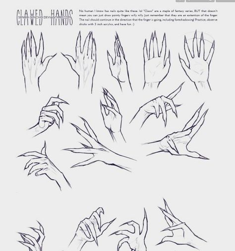 Idk how to Art - How to draw hands Clawed Hands, Beautiful Pencil Drawings, Nail Drawing, Hand Drawing Reference, Hand Reference, Poses References, Anatomy Drawing, Figure Drawing Reference, Anatomy Reference