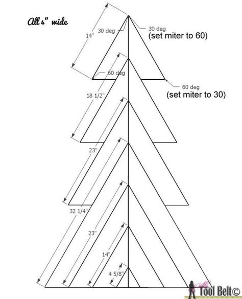 Wooden Christmas Tree Pattern, Woodworking Christmas, Christmas Woodworking, Hometown Christmas, Pallet Wood Christmas Tree, Pallet Wood Christmas, Pallet Tree, Rustic Wood Crafts, Christmas Diy Wood