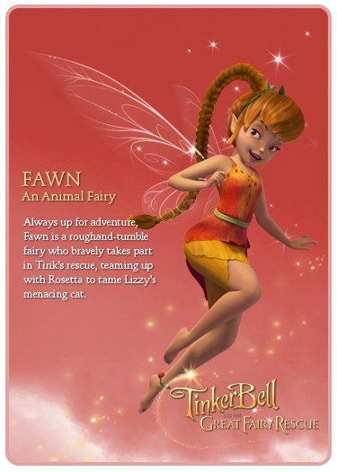 Disney Fairies - Fawn Fawn Fairy, Tinkerbell Characters, Fairies Movie, Disney Faries, Tinkerbell Movies, Disney Fairies Pixie Hollow, Tinkerbell And Friends, Tinkerbell Disney, Tinkerbell Fairies