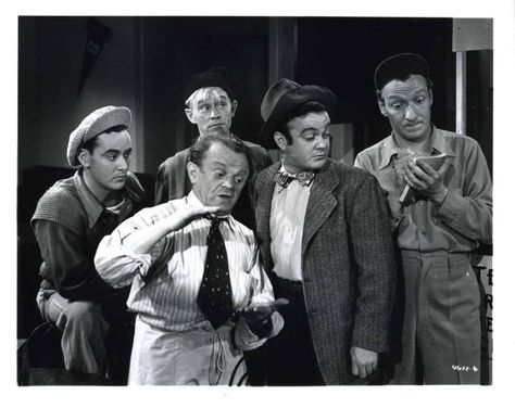 The Bowery Boys ~ (L-R) David Gorcey, Bernard Gorcey, Billy Benedict, Leo Gorcey & Huntz Hall Leo Gorcey, Thelma Todd, The Bowery Boys, Irish Rose, Abbott And Costello, Hooray For Hollywood, Woman Movie, Hollywood Legends, Young Actors