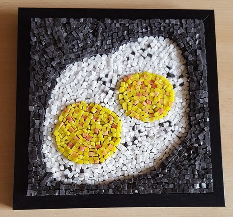 Eggs, mosaic glass www.arte-deco.ro Egg Mosaic, Mosaic Glass, Mosaic, Egg, Glass, Quick Saves, Art