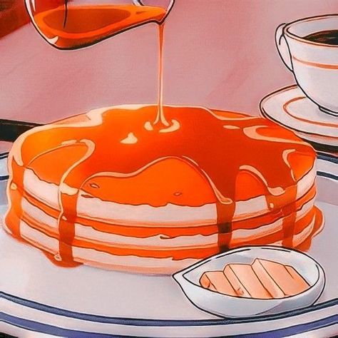 🧈🥞 Follow me for more Anime food🥞🧈 Anime Food Icons Aesthetic, Anime Foods Aesthetic, Food Anime Aesthetic, Anime Food Icon, Anime Aesthetic Food, Ghibli Artwork, Cute Food Art, Japon Illustration, Anime Food