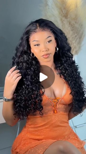 Glueless Lace Wigs| 100% Human Hair | 32” Deep Wave Frontal Wig Install🔥 | Instagram Frontal Wig Install, Wig Install, Frontal Wig, Deep Wave, Frontal Wigs, 100 Human Hair, Lace Wigs, Human Hair, Wigs