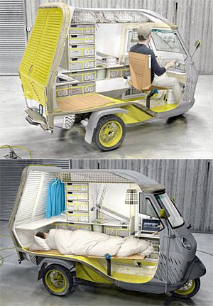 Kombi Home, Tiny Camper, Murphy Bed Plans, Small Campers, Cool Campers, Mini Camper, Farmhouse Barndominium, Barndominium Ideas, Tiny House Design