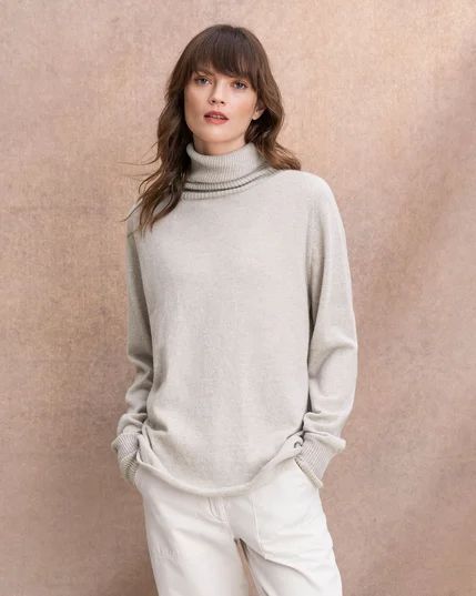 Womens Knitwear, Ladies Knitted Wool Jumpers & Dresses | Celtic & Co Weekend Adventures, Neck Deep, Roll Neck Jumpers, Cashmere Jumper, Work At Home, Tunic Length, Roll Neck, Dress With Cardigan, Jumper Dress