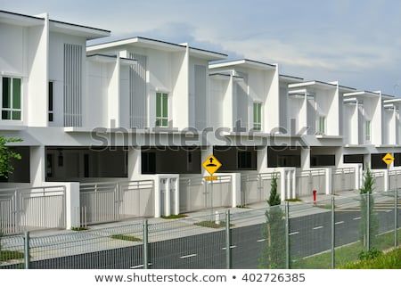 MALACCA, MALAYSIA -JANUARY 25, 2016 Landed and identical new terrace house design in Seremban, Malaysia. Malaysia House Design, Terrace House Design Malaysia, Malaysia Building, Malaysia Traditional House, Terrace House Malaysia, Terrace House Design, Malacca Malaysia, Cluster House, January 25