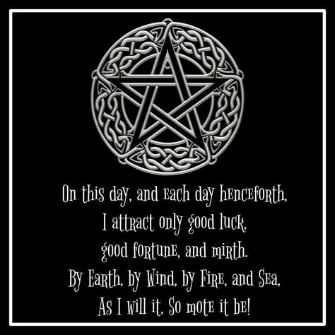 Positive Chants, Witch Prayers, Witchcraft Chants, Elemental Spells, Fortune Spell, Wiccan Chants, Truth Spell, Good Luck Spells, Spells For Beginners