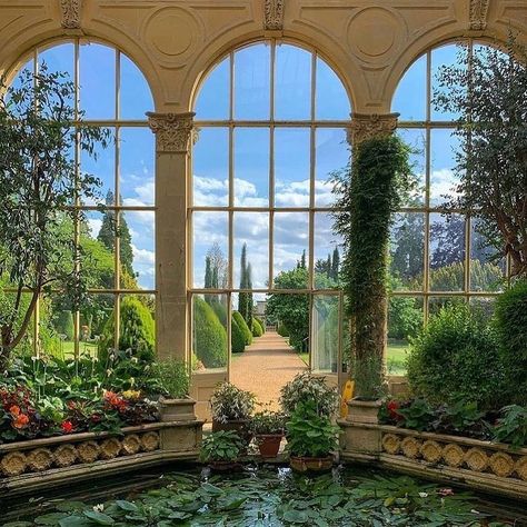 Castle Ashby, Castle Aesthetic, Aesthetic Tumblr, Plants And Flowers, Window View, Pretty House, Nature Aesthetic, Flowers Nature, Pretty Places