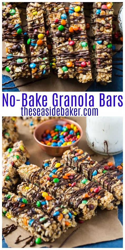 Bake Granola Bars, No Bake Granola, No Bake Granola Bars, Baked Granola, Granola Recipe Bars, Homemade Granola Bars, Granola Bar, Never Go Back, Homemade Snacks