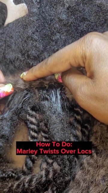 Marley Twist On Locs, Cuban Twist Over Locs, Twist Over Locs Protective Styles, Marley Twist Over Locs, Havana Twist Tutorial, Marley Twists Over Locs, Mini Marley Twists, Twist Over Locs, 2 Strand Twist Locs Style