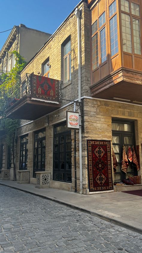 Baku Azerbaijan Aesthetic, Azerbaijan Wallpaper, Azerbaijan Aesthetic, Azerbaijan Travel, Building Aesthetic, Travel Vintage, Istanbul Travel, Baku Azerbaijan, Countries To Visit