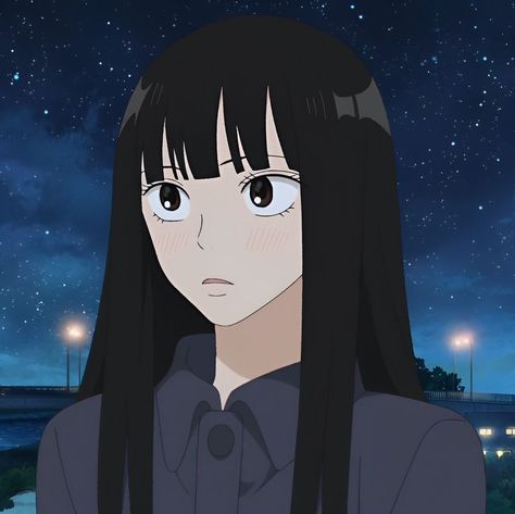 Kuronoma Sawako Icon, Sadako Pfp, Kuronuma Sawako, Look At The Moon, Haikyuu Manga, Animal Wallpaper, Cute Anime Pics, An Anime, Anime Scenery