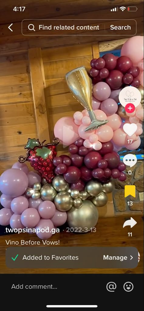 Wine Balloon Arch, Napa Bridal Shower Ideas, Wine Themed Bachelorette Party Ideas, Wine Themed Party, Wine Bachelorette, Wine Theme Bachelorette, Burgundy Bachelorette Party, Wine Bachelorette Party Decorations, Winery Themed Party