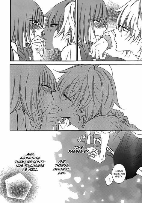 Two People Kissing, Photo Manga, People Kissing, Manga Couple, Manga Couples, Romantic Manga, Manga Cute, Manga Love, Anime Love Couple