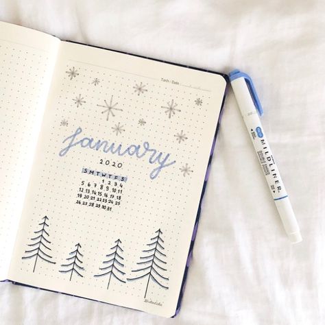 Calendar December, Aesthetic Marvel, 2020 Aesthetic, Bullet Journal Month, January Bullet Journal, Bullet Journal 2020, Goals Bullet Journal, Bullet Journal Ideas Templates, Creating A Bullet Journal