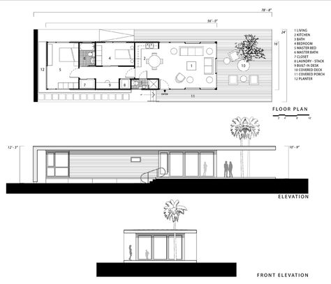 Linear House Plans, Accessible Architecture, Cantilever Roof, Modular Home Floor Plans, Weekend Home, Shipping Container Home Designs, Shipping Container House Plans, Cabin Floor Plans, Houses Plans