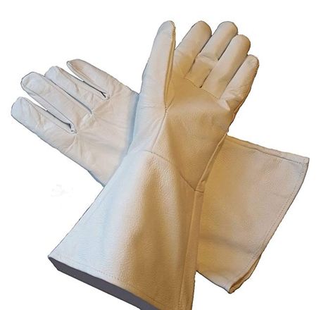 White Leather Gloves, Leather Gauntlet, Pastel Leather, Kitten Play Collar, Claw Gloves, Paw Gloves, Gauntlet Gloves, Gloves White, Striped Stockings