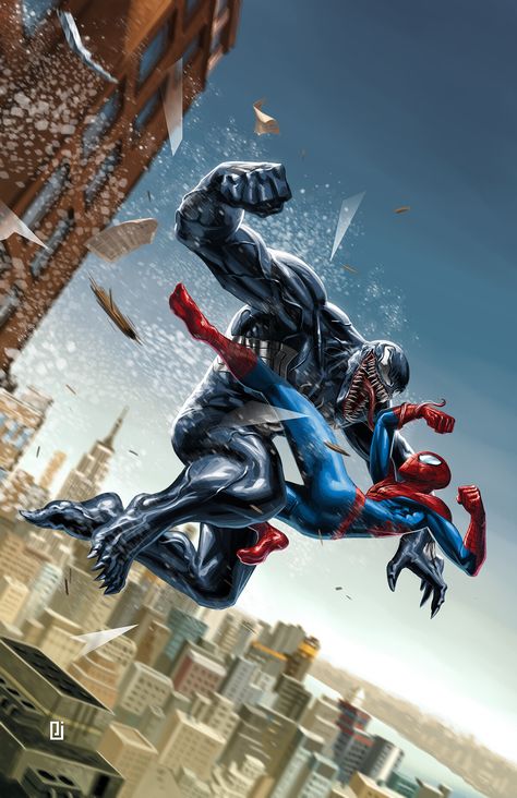 Superhero Comics Art, All Spiderman, Venom Spiderman, Spiderman Venom, Venom Comics, Univers Marvel, Marvel Venom, Spiderman Artwork, Marvel Artwork