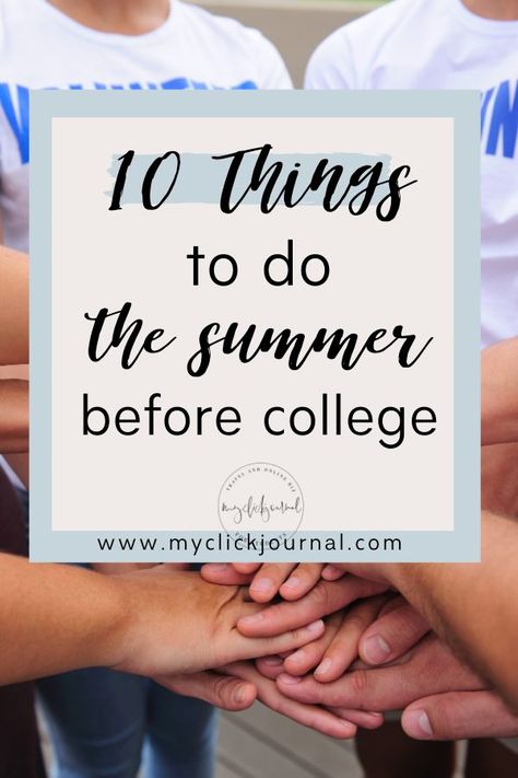 Things To Do Before College, Summer Before College, College Bucket List, High School Scholarships, College Dorm Checklist, Before College, College Goals, Dorm Checklist, Starting College