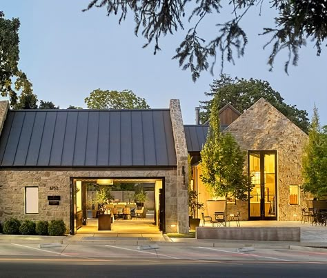 Stewart Cellars | Arcanum Utah Homes Exterior, New Stone House, Transitional Cottage, Barn Conversion Exterior, Gable Roof House, Contemporary Bungalow, Cottage Extension, Old Country Houses, Transitional Exterior