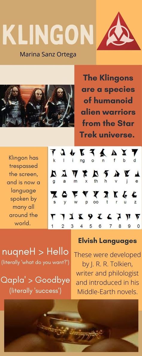 Elvish Language, Star Trek Universe, Middle Earth, Tolkien, Star Trek, Universe