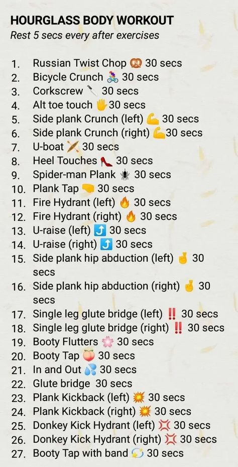 Small waist and Round Booty Workout Hourglass Body Workout At Home, Teen Workout, Figure Workout, Hourglass Figure Workout, Teen Workout Plan, Hourglass Workout, Feminine Body, Flat Stomach Workout, Workout For Flat Stomach