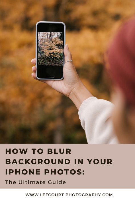 Achieve professional-looking photos by mastering how to blur background in your iPhone photos. This ultimate guide reveals techniques to create stunning depth, making your subject pop with a soft, artistic background blur. From using Portrait Mode to manual focus adjustments and pro tips for enhancing natural bokeh, learn step-by-step how to transform ordinary shots into eye-catching images. Perfect for portraits, nature shots, and more, this guide elevates your iPhone photography skills. How To Blur Background With Iphone, How To Blur Background, Photo Bokeh, Fall Photo Ideas, Background Blur, Artistic Background, Photography Iphone, Smartphone Technology, Halloween Photography