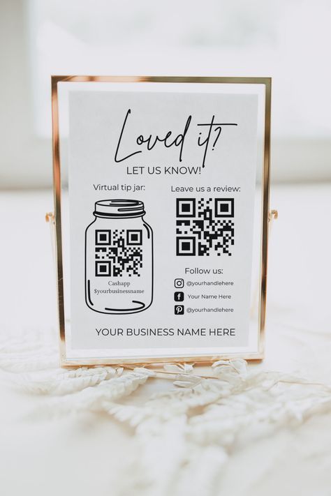 Payment Sign Business, Tips Appreciated Sign, Virtual Tip Jar Sign, Diy Qr Code Sign For Business, Small Business Signage, Scan To Pay Sign Diy, Tip Sign Ideas, Small Business Sign Ideas, Tips Are Appreciated Sign