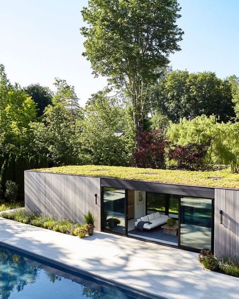 Hillside Villas, Interiors Magazine, Green Roof, Green Building, Shipping Container, Southampton, Pool House, Garden Room, Container House