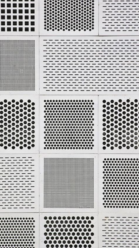 Garde Corps Metal, Braun Design, Metal Facade, Metal Screen, Perforated Metal, Architecture Design Concept, Material Textures, Metal Panels, Facade Architecture