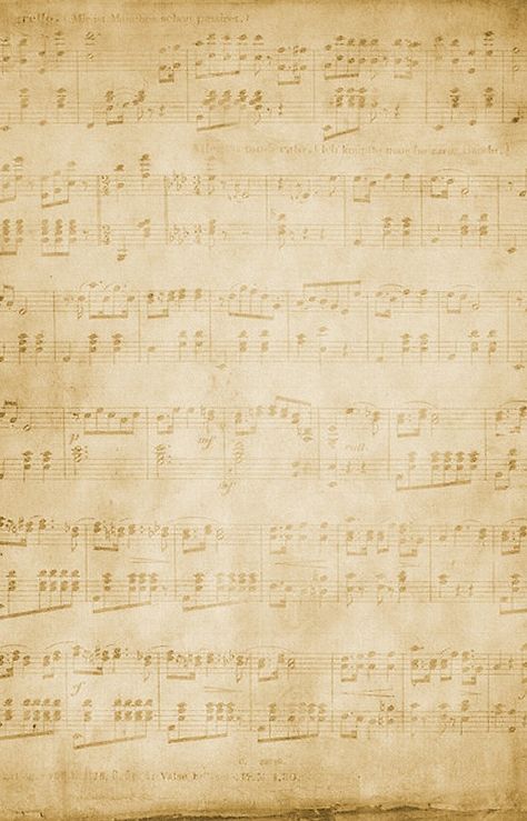 Vintage Sheet Music Background Vintage Writing Paper, Music Notes Background, Music Notes Art, Old Paper Background, Etiquette Vintage, Vintage Writing, Old Sheet Music, Image Paper, Music Backgrounds