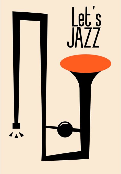 jazz poster Art Poster Prints, Jazz Asethic, American Poster Design, Classy Poster Design, Posters For Print, Jazz Posters Design, Jazz Art Vintage, Wall Art Vintage, Jazz Posters Vintage