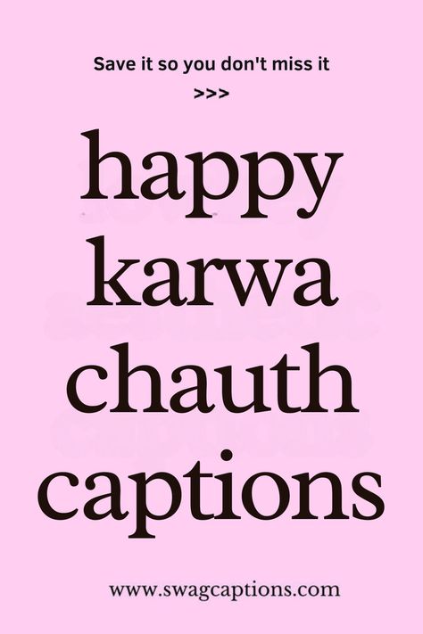 Looking for the perfect "Happy Karwa Chauth Captions" to express your love and celebration? Whether you're sharing a heartfelt post or a beautiful Karwa Chauth photo, find captions that capture the essence of tradition, love, and togetherness. From romantic quotes for your partner to meaningful blessings for the day, these captions will make your Karwa Chauth moments even more special! First Karwachauth Caption, Karwachauth Caption For Husband, Karva Chauth Caption For Instagram, Karwa Chauth Caption, Karvachauth Captions, Karwa Chauth Caption For Instagram, Karwachauth Caption, Karwachauth Captions, Karwachauth Captions For Instagram